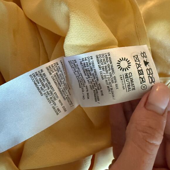 New Reformation Oren Silk Dress - Picture 5 of 5